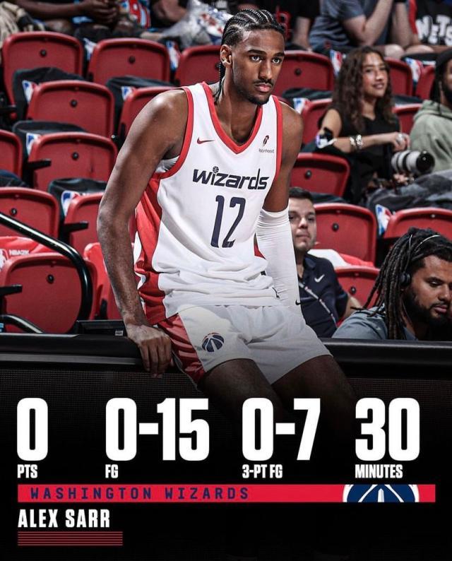 开云官网-榜眼中锋萨尔15投0分 对比之下布朗尼很高效！